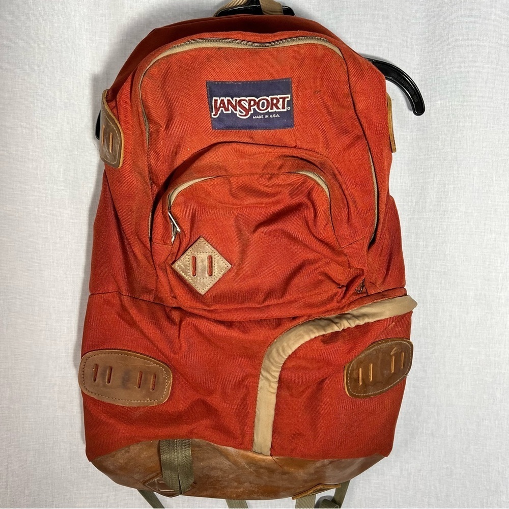 VINTAGE Made in USA Jansport Hiking/ travel Backpack for bid